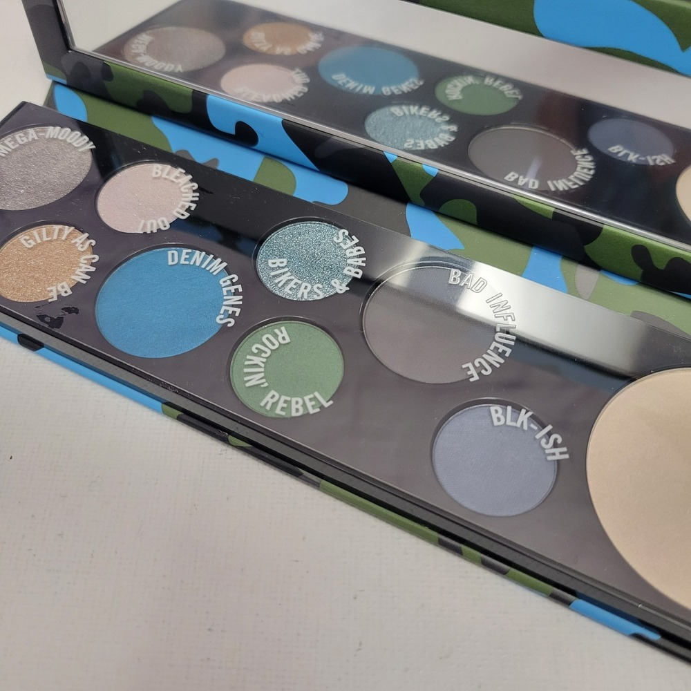 NEW No Box MAC Girls Rockin Rebel Eyeshadow Palette Metallic‎ - Picture 3 of 4